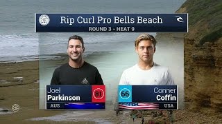 2016 Rip Curl Pro Bells Beach: Round 3, Heat 9 Video
