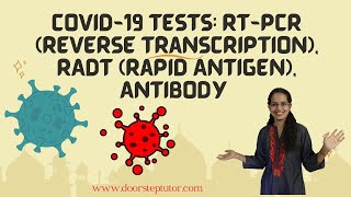 Covid19 Tests Rtpcr reverse Transcription Radt rapid Antigen Antibody  What To Know  Gs