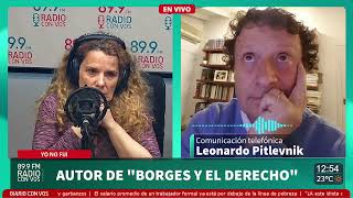 Leonardo Pitlevnik - Autor del Libreo "BORGES Y EL DERECHO" | Yo No Fuí