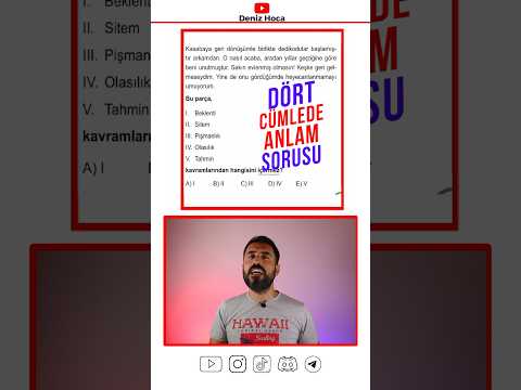 Bu Konudan Her Sene 4 Soru Geliyor, KAÇIRMA!😉 #tyt