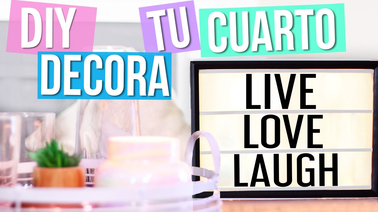 DIY CINEMA LIGHT BOX ️ DECORA TU CUARTO ESTILO TUMBLR FACIL