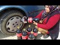 COCA COLA'YI TEKERE DOLDURDUK!! COCA COLA WHEEL CAR İNSİDE FIIL!!