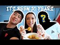 Reuniting with my Youtube Bestie in America! (celebrating with chicken wings)