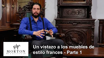 Un vistazo a los muebles de estilo frances - Parte 1