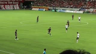 20180826明治安田生命J1リーグ第24節 名古屋vs浦和 後半 ランゲラック選手のスロー