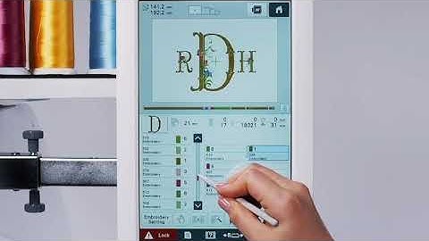 [BrotherSupportSewing] Using thread color sorting function to optimize color order / 糸色並べ替え縫製順を最適化する