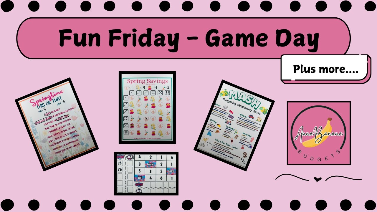 Fun Friday || Games || Finishing Challenges for February