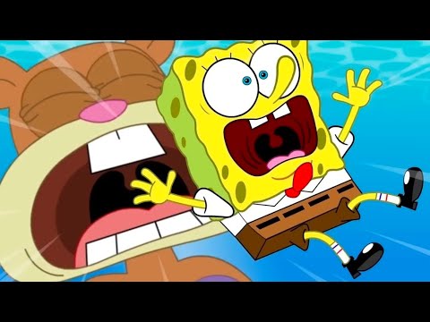 SpongeBob SquarePants Giantess Sandy Cheeks Vore By A Giant Woman, A Giant Woman!