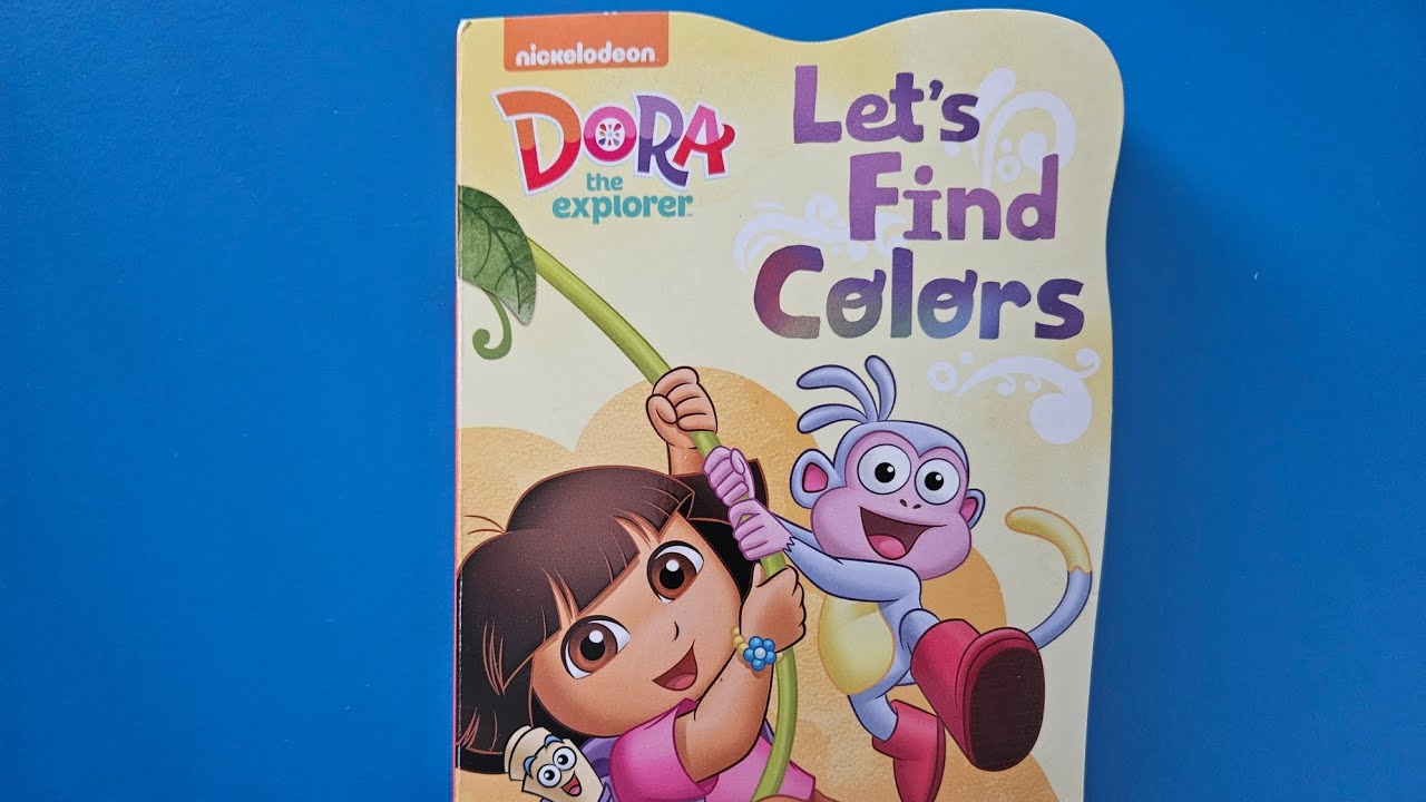 Dora the explorer.Lets find colors.#colores #storytime #spanish #dora ...
