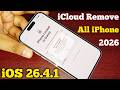 iOS 26.4.1, iPhone Locked to Owner? 🔐 Remove iCloud Activation Lock Without Apple ID 2026 New Method