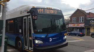 MTA New York City Bus 2015 New Flyer Industries XD40 Xcelsior #7312 B44 @Nostrand Av / Quentin Rd