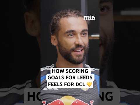 DOMINIC CALVERT-LEWIN ON THE FEELING OF SCORING FOR LEEDS 🌟💛