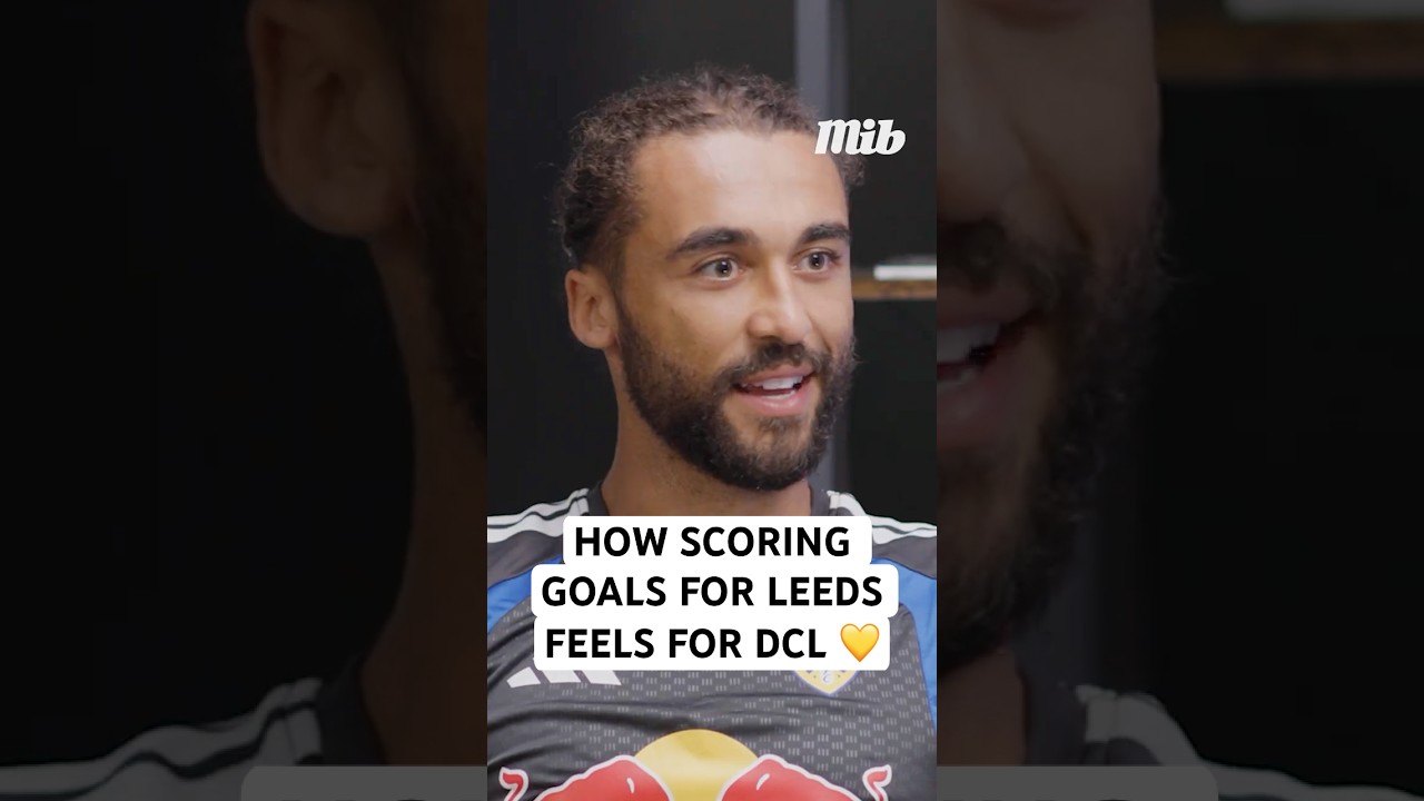 DOMINIC CALVERT-LEWIN ON THE FEELING OF SCORING FOR LEEDS 🌟💛