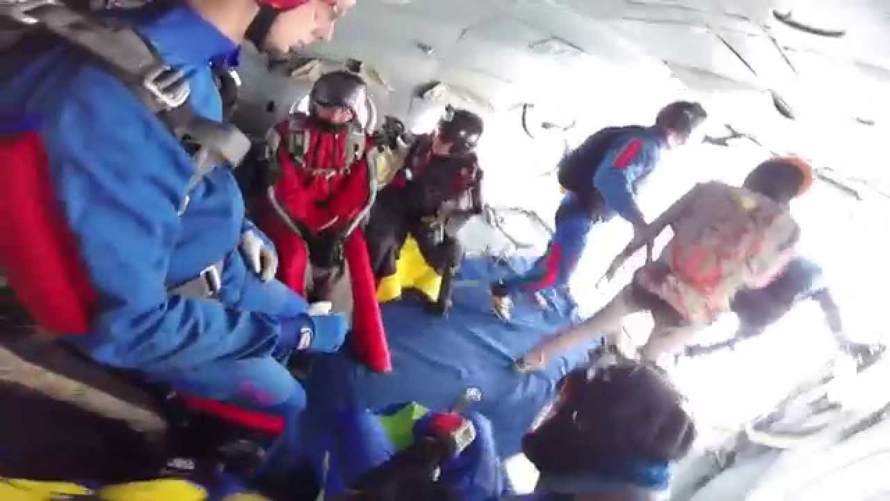 Прыжек с парашютом - тандем 4500 - дропзона "5 Океан" - №5 - 25/04/2015 - прыжек