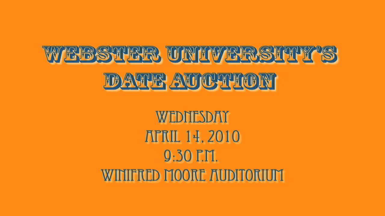 ster University's Date Auction Radio Commercial YouTube