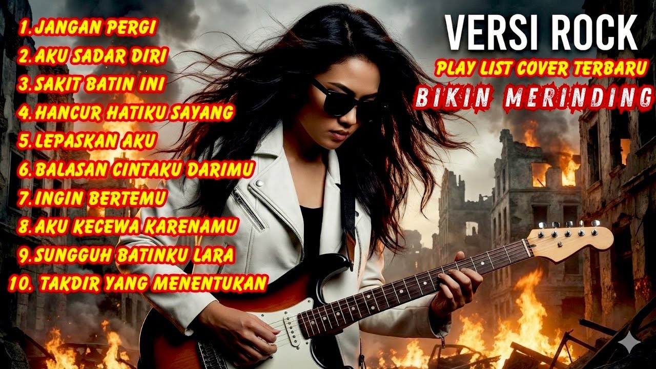 🛑 FULL ALBUM‼️COVER ROCK | PAS BANGET BUAT YANG LAGI PERJALANAN | SLOWROCK MALAYSIA POPULER