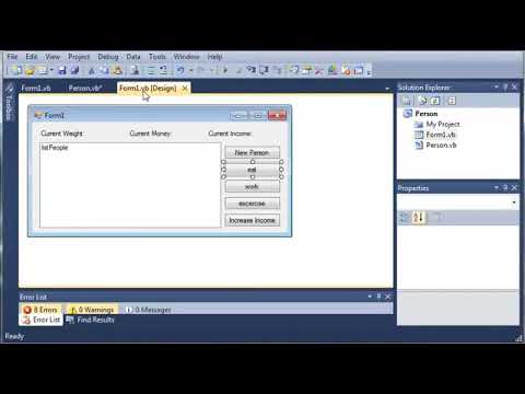 Visual Basic Tutorial   97   Constructors