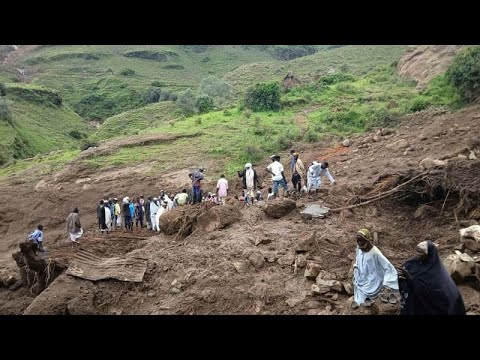 انهيار أرضي يبتلع قرية في دارفور أكثر من ألف شخص تحت الأنقاض