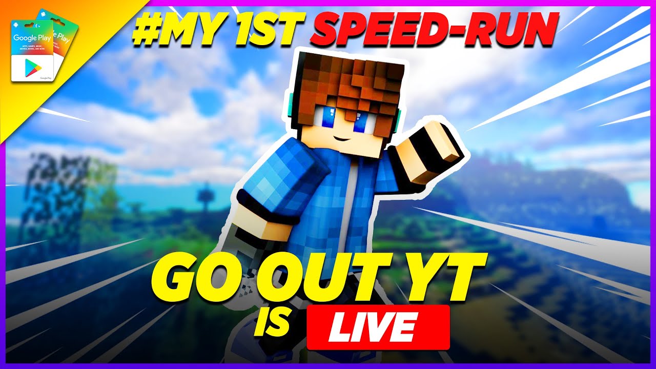 🔴Minecraft | My 1st SpeedRun | MultiverseUniverseS2 SMP Soon +750SUBSGiveaway | Minecraft Live India