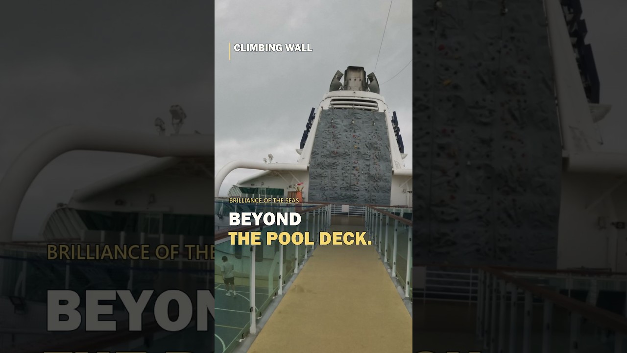 Beyond the pool deck on Brilliance of the Seas