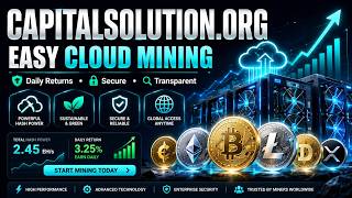 Capital Solution Cloud Mining: Passive Crypto Income? #capitalsolution #cloudmining #passiveincome