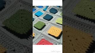 Floating Squares Crochet Blanket Pattern 🧶 | Optical Illusion Granny Squares