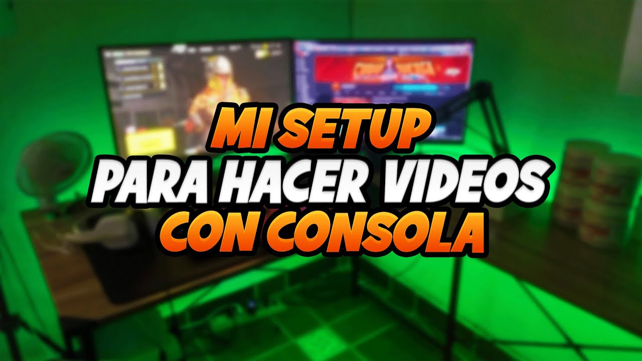 Mi SETUP GAMER PARA CREAR CONTENIDO de WARZONE y CALL OF DUTY - YouTube