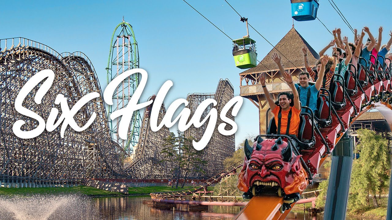 Je teste le ROLLER COASTER le plus HAUT du MONDE ! / Vlog à Six Flags Great Adventure