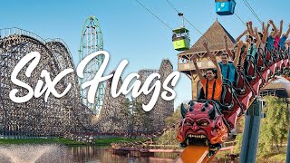Je teste le ROLLER COASTER le plus HAUT du MONDE ! / Vlog à Six Flags Great Adventure