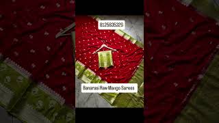 banarasi RAW MANGO SILK saree ORDER NOW 8125835329 DISPATCH TIME 7-8 DAYS pls do subscribe pls like