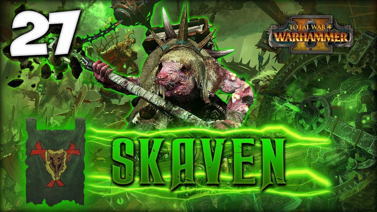 CRUSHING KROQGAR! Total War Warhammer 2 Skaven Campaign Lord