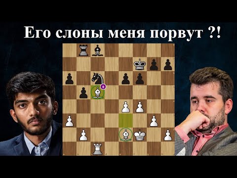 Видео: Доммараджу Гукеш  - Ян Непомнящий 🏆 Турнир претендентов 2024 ♟ 3 тур ♟  Шахматы