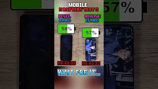 PIXEL 8 PRO vs IPHONE 15 PRO BATTERY TEST !! 🔋🔥☠️