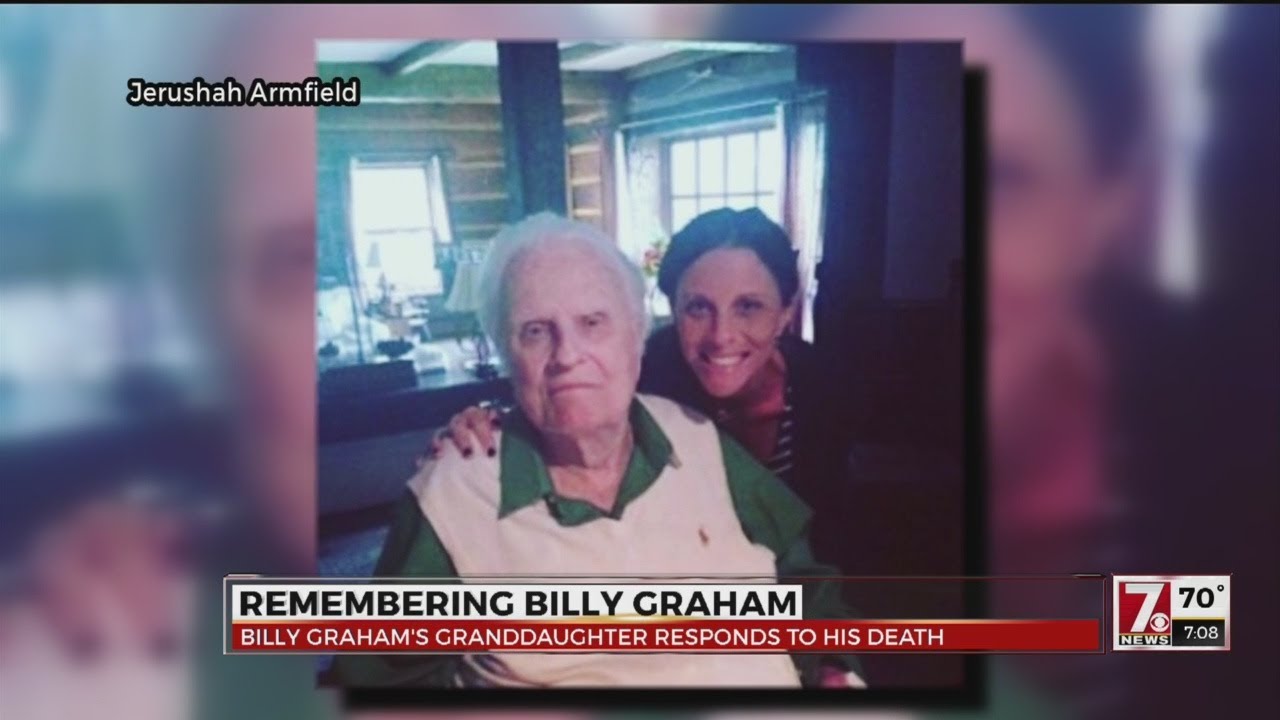 Billy Graham's granddaughter responds to his death