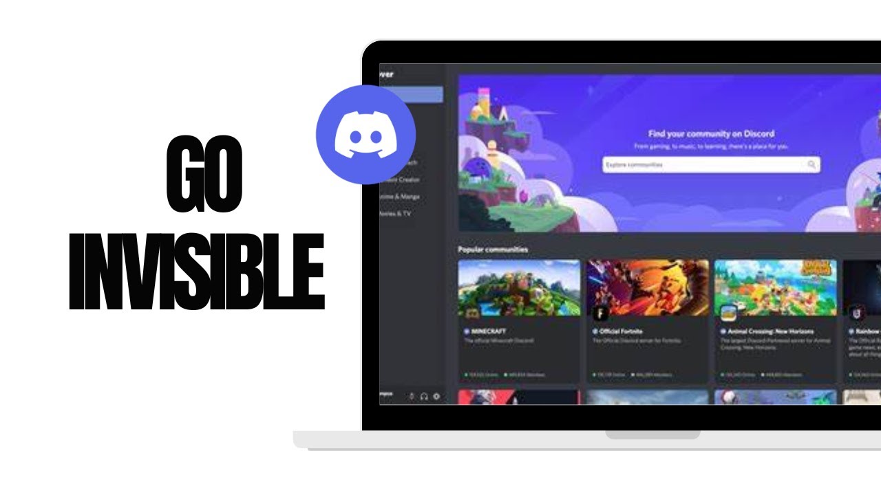 How To Go Invisible on Discord