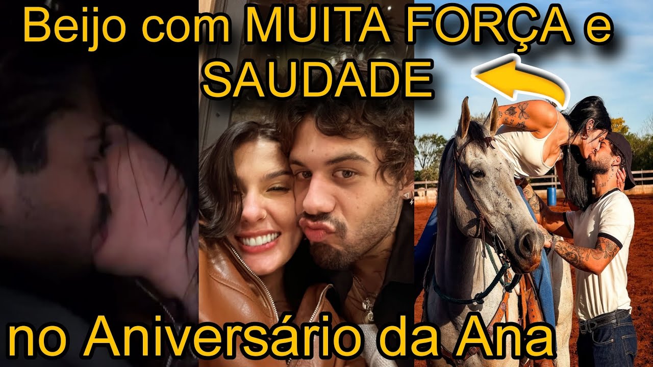 🚨 BEIJOS APAIXONADO NO ANIVERSÁRIO DA BOIADEIRA, DE ZÉ FELIPE E ANA CASTELA.  VEJA! 😍