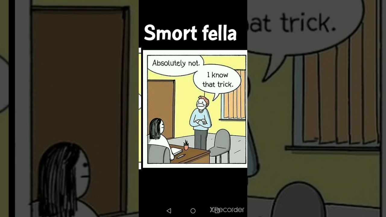 smart fella (comic voice-over) staying alive XD