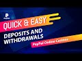 Steps and Tips for PayPal Casino Deposits and Withdrawals ...