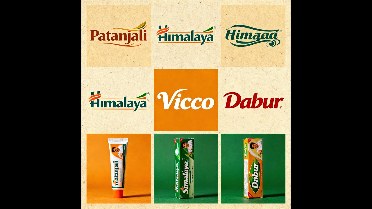 టూత్ పేస్ట్ (భారతీయ బ్రాండ్లు) Toothpaste (Indian Brands)