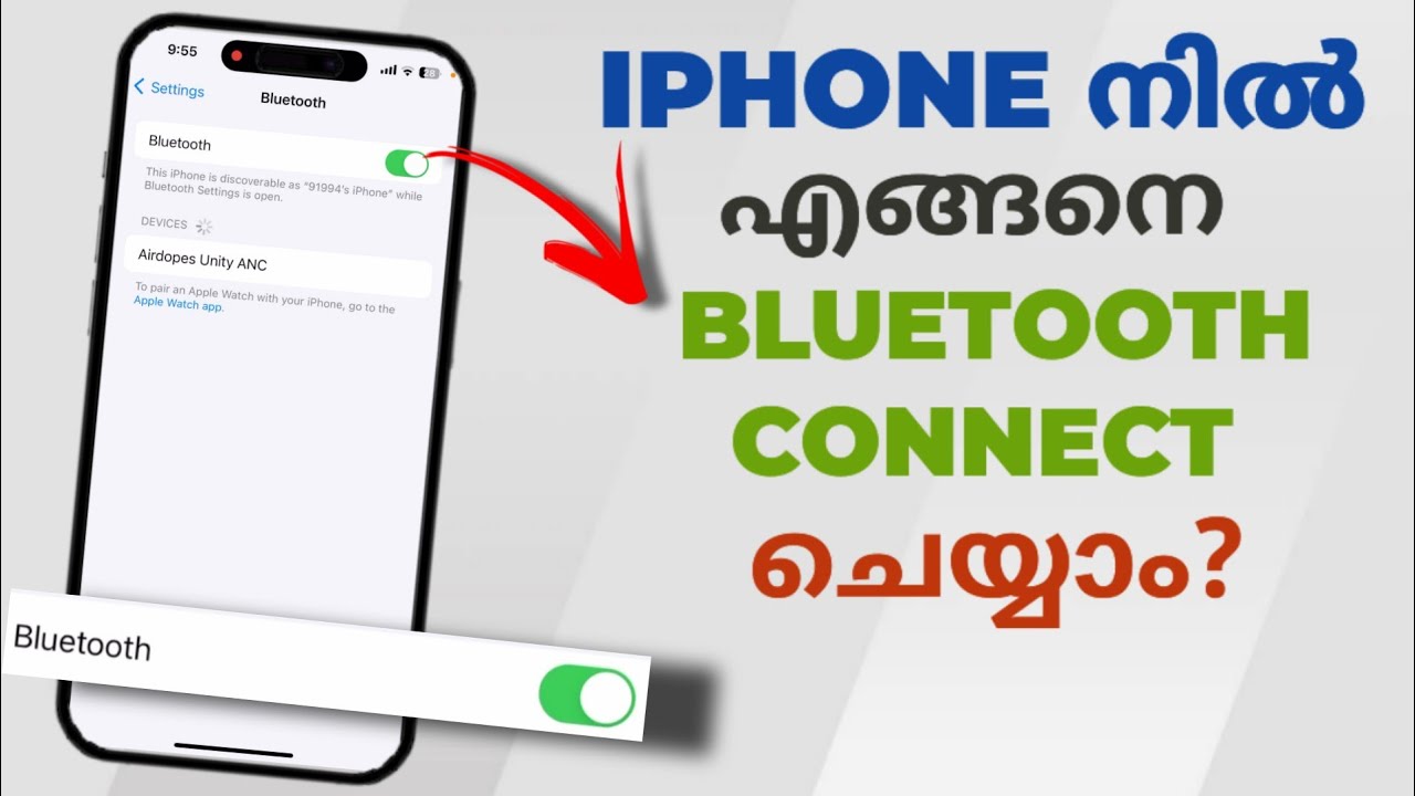How To Connect To Any Bluetooth Device In Apple Iphone Connect Tws In