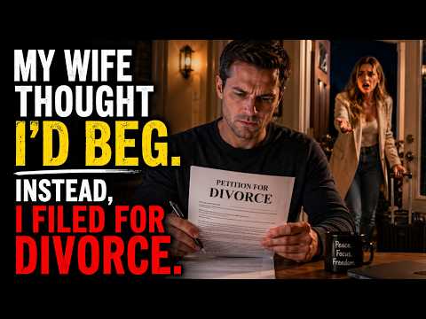 My Wife Thought I'd Beg. Instead, I Filed for Divorce #CheatingStory #revenge