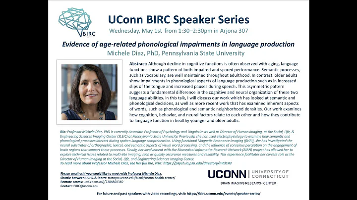 Evidence of age-related phonological impairments i...