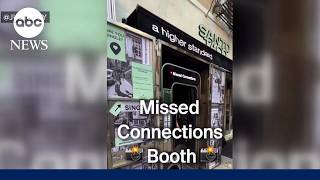 NYC photo booth gives offline dating a shot