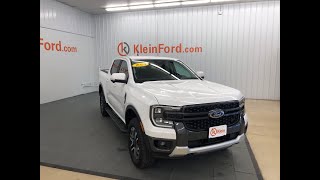 2024 Ford Ranger LARIAT 4WD SuperCrew 5 Box WI Winneconne, Oshkosh, Appleton, Fond du Loc, Neen...