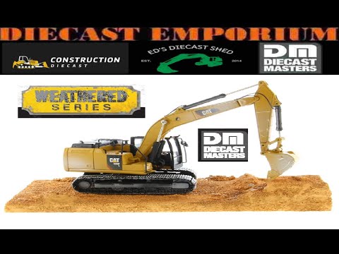 Diecast Masters 1:50 Scale Weathered Series Caterpillar 320F L