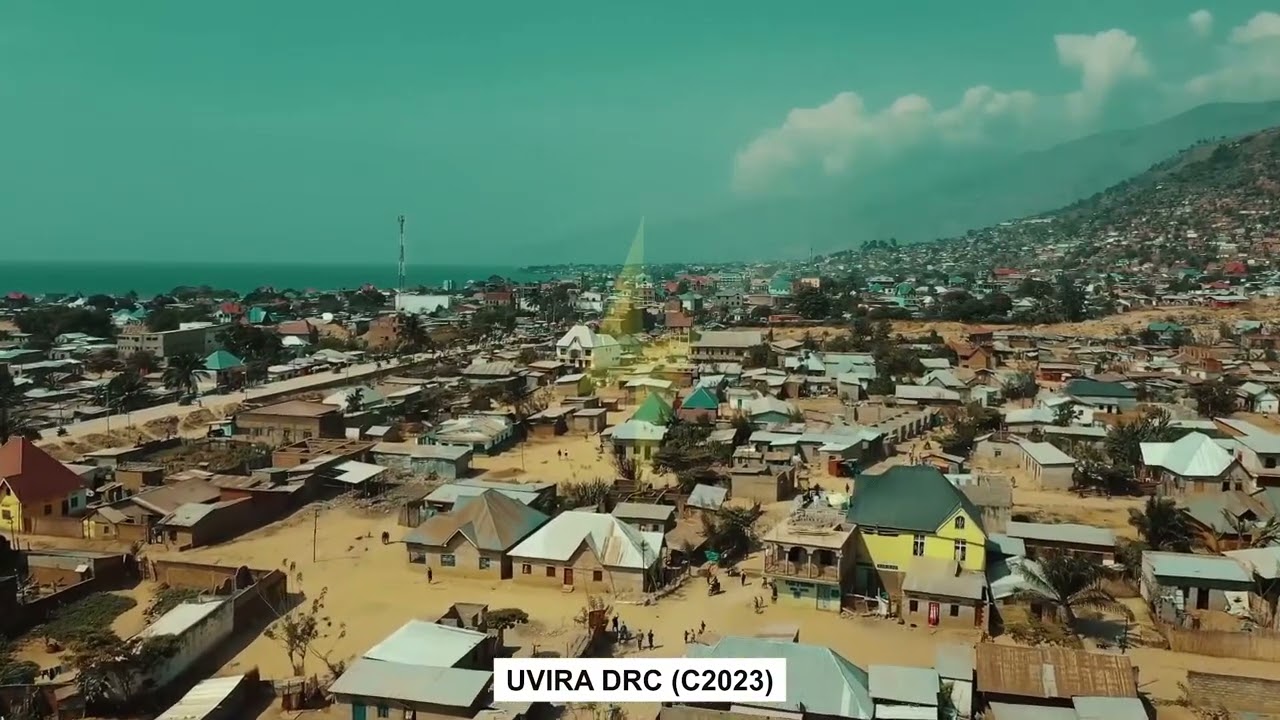Uvira City 🌆 2023 Vue du Ciel Kivu Plus Ltd [CONGO AND ME]