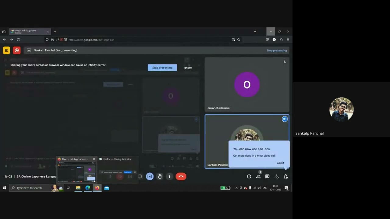 L66 SA Online Japanese Language Class (Nov 20, 2023)