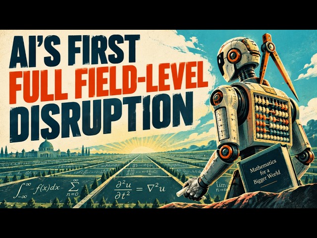 AI’s First Full Field-Level Disruption