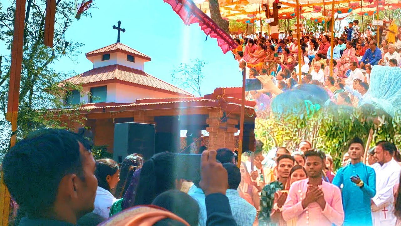 korvi mata Church of korvi program  💐🎉🕺⛪ mata mariyam mandir korvi 2024 #church #korvi