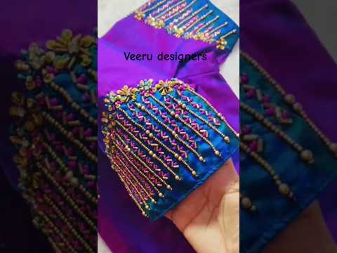 thread work blouse #shorts